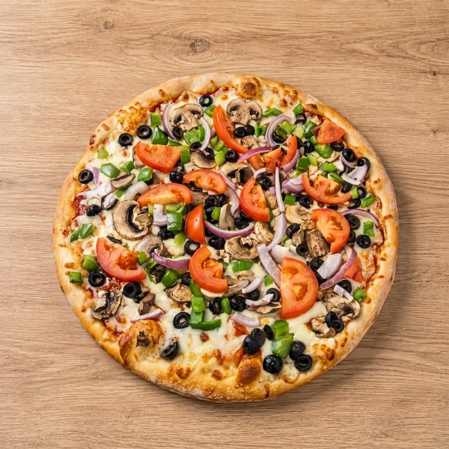 Vegetable Pizza.