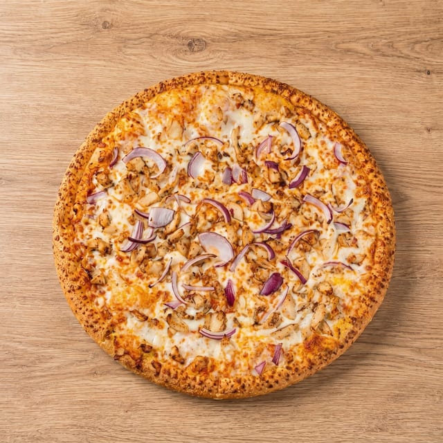 Buffalo Chicken Pizza.