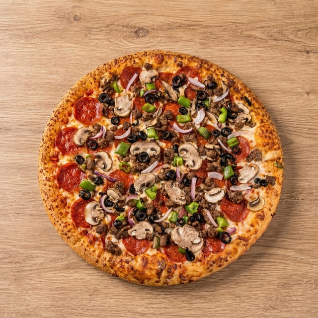Supreme Pizza.